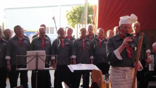 2016 - Shanty trifft Blasmusik aus der Rhön - Besuch der Sälzer Dorfmusikanten an der Ostsee