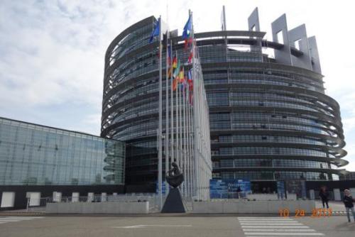2017 - Heulbojen im Europaparlament Strasbourg 24.10.2017