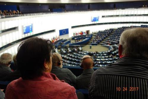 2017 - Heulbojen im Europaparlament Strasbourg 24.10.2017